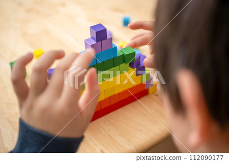 Colorful building blocks Colorful building blocks 112090177