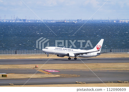 羽田機場風景，飛機起飛，東京大田區 112090609