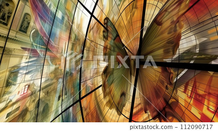 abstract background silhouette of a butterfly 112090717