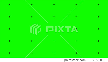 green screen background VFX motion tracking markers. Abstract concept video footage replacement tracking markers element. Vector green screen background VFX motion tracking markers. Abstract concept video footage replacement tracking markers element. Vector 112091016