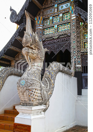 Vihara of Luang Pu Mun in Chiang Mai 112091669