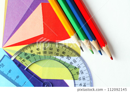Diagram And Pencils Diagram And Pencils 112092145