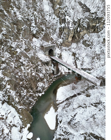 仲冬鳴子峽鳥瞰,小雪 仲冬鳴子峽鳥瞰,小雪 112093755