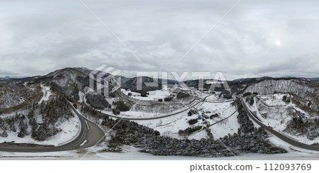 仲冬鳴子峽小雪航拍VR 仲冬鳴子峽小雪航拍VR 112093769
