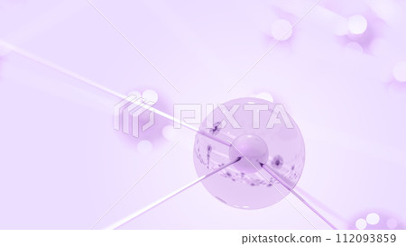 Crystal with many nuclei connected by CG line 112093859