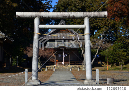 A pleasant visit to Yawada Shrine in Naranashi, Ogawa-machi, Hiki-gun, Saitama Prefecture 112095618