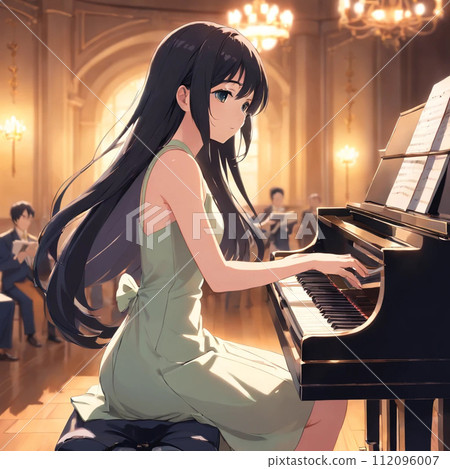 彈鋼琴的年輕人 112096007