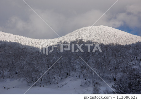 Hakkoda frost-covered trees in winter (Hakkoda, Aomori Prefecture) Hakkoda frost-covered trees in winter (Hakkoda, Aomori Prefecture) 112096622