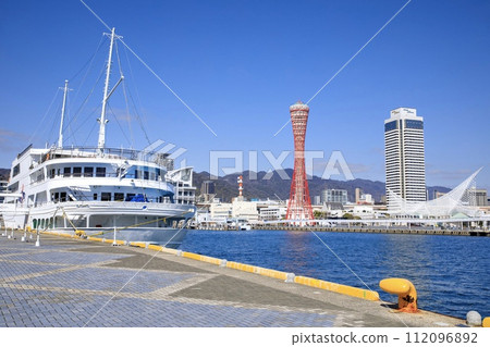 Kobe City, Kobe Harborland scenery Kobe City, Kobe Harborland scenery 112096892