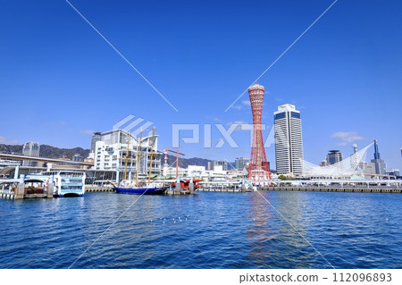 Kobe City, Kobe Harborland scenery 112096893