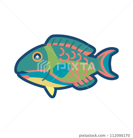 Illustration of cute Irobudai (male) Illustration of cute Irobudai (male) 112098170