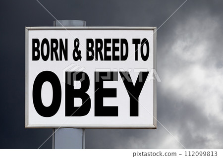 Born and breed to obey 112099813