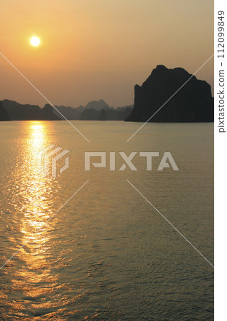 Halong Bay at Sunset Halong Bay at Sunset 112099849