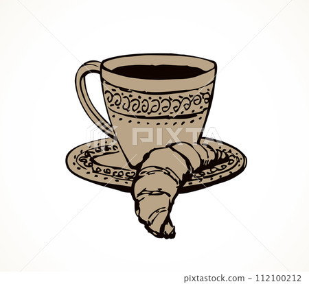 Vector still life of flavored coffee 112100212