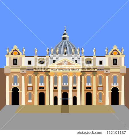 Basilica Saint Peter Vatican Building Basilica Saint Peter Vatican Building 112101187
