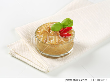 Eggplant dipping sauce or spread 112103055