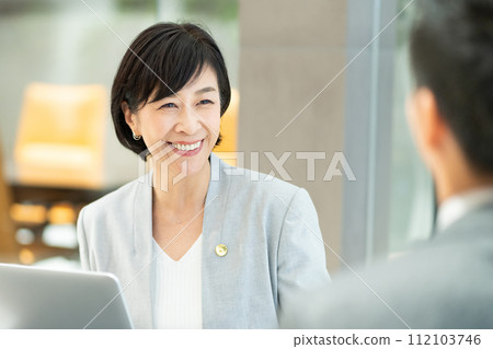 Female lawyer law firm Female lawyer law firm 112103746
