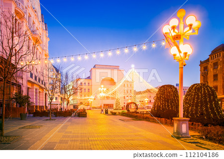 Timisoara, Romania - Christmas Market in Eastern Europe 112104186