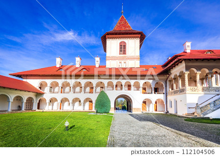 Romania, Transylvania. Brancoveanu Monastery in Sambata de Sus. Romania, Transylvania. Brancoveanu Monastery in Sambata de Sus. 112104506