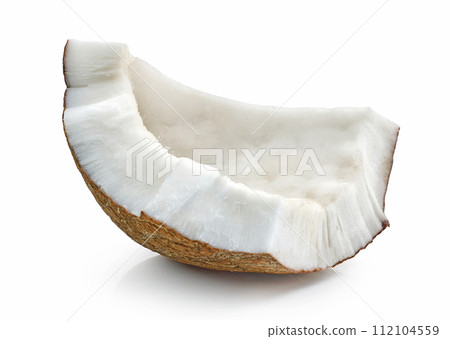 piece of coconut piece of coconut 112104559