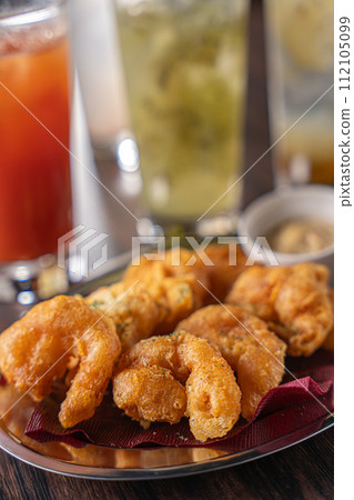Fried food party fun Fried food party fun 112105099