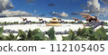 Synchrony in Serenity: Yoga Practice by Zen Stones in a Desert Garden 112105405