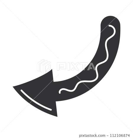 Arrow sketch icon Hand Draw Vector Arrow sketch icon Hand Draw Vector 112106874