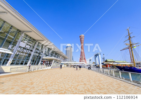 Kobe City, Kobe Harborland scenery Kobe City, Kobe Harborland scenery 112106914