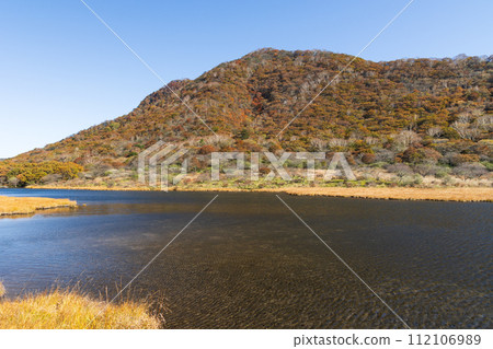 群馬縣前橋市的秋天：紅葉的赤城角萬淵 112106989