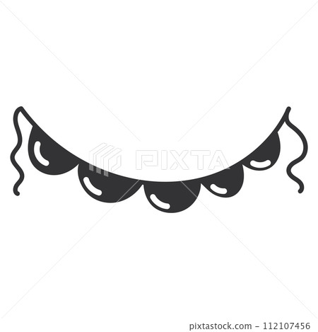 pennant sketch icon Hand Draw Vector pennant sketch icon Hand Draw Vector 112107456
