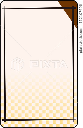 Card check background material 112107696