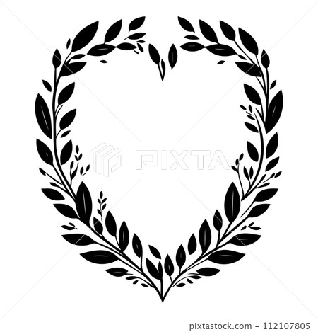 gnome love valentine illustration sketch draw black 112107805