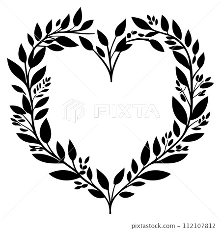 gnome love valentine illustration sketch draw black 112107812