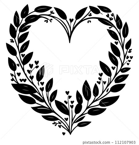 gnome love valentine illustration sketch draw black gnome love valentine illustration sketch draw black 112107903