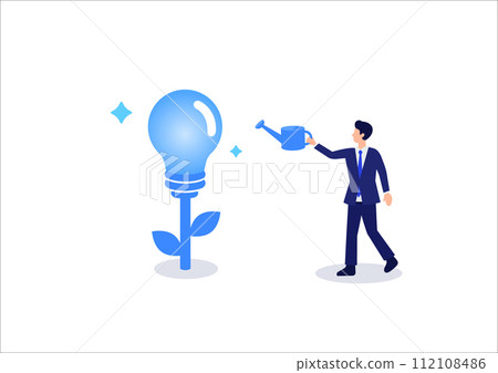 提出一個想法的商人 112108486