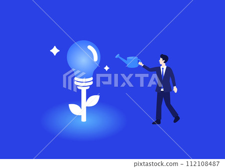 提出一個想法的商人 提出一個想法的商人 112108487