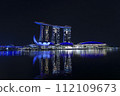 Marina Bay Sands seen from SkyPark 112109673