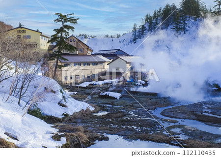 Goshogake Onsen in the snow Goshogake Onsen in the snow 112110435