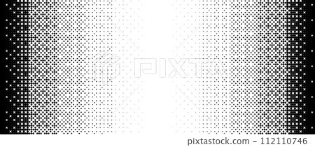 Pixelated gradient texture. Black dithered gradation background. Retro bitmap video game wallpaper. Halftone 8 bit overlay. Vintage rectangle pixel art print. Vector vertical striped fading backdrop Pixelated gradient texture. Black dithered gradation background. Retro bitmap video game wallpaper. Halftone 8 bit overlay. Vintage rectangle pixel art print. Vector vertical striped fading backdrop 112110746
