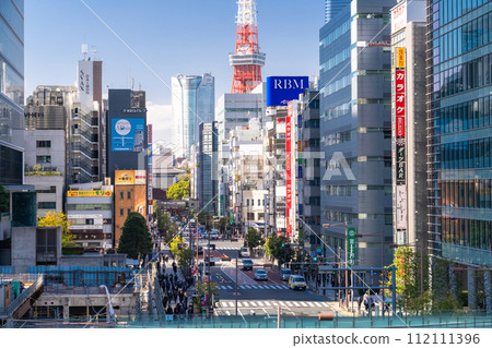 [東京] 東京市中心辦公區風景 112111396