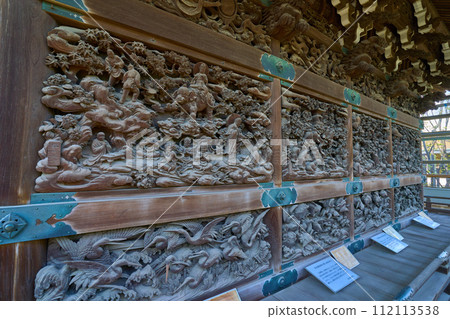 Wall sculpture of Taishakuten (Taikyoji Temple), 7-chome, Shibamata, Katsushika-ku, Tokyo Wall sculpture of Taishakuten (Taikyoji Temple), 7-chome, Shibamata, Katsushika-ku, Tokyo 112113538