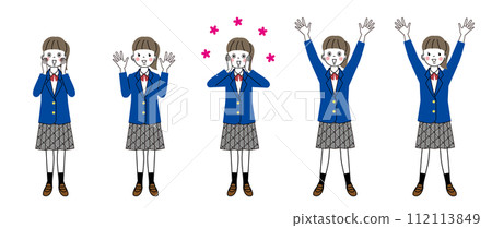 喜出望外的女高中生插畫集 喜出望外的女高中生插畫集 112113849