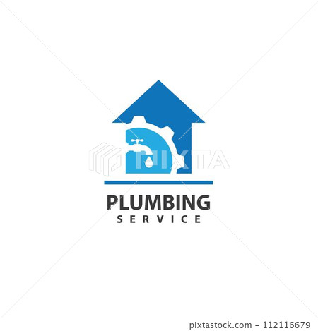 Plumbing service logo images 112116679