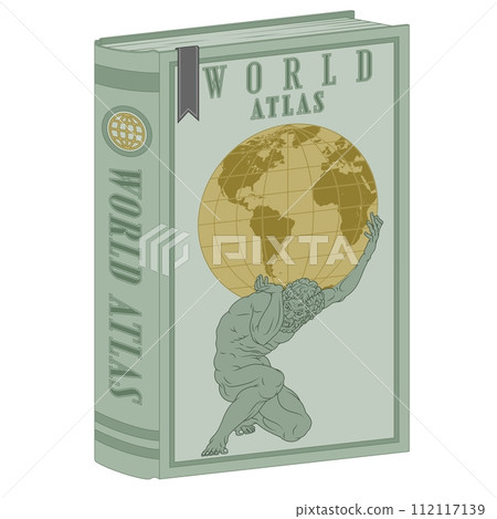 Atlas college book with world maps Atlas college book with world maps 112117139