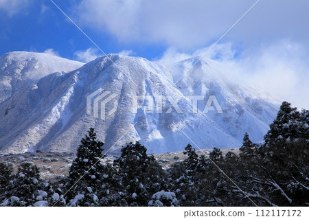 冬天的三玉俁山（九重山脈、九重町） 112117172