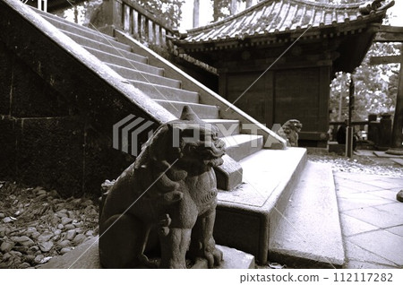 Nikko Toshogu Shrine Guardian dog 112117282
