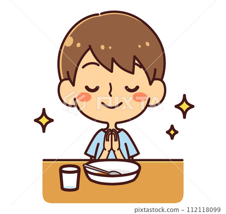 男孩提供盛宴咖哩插畫素材 男孩提供盛宴咖哩插畫素材 112118099