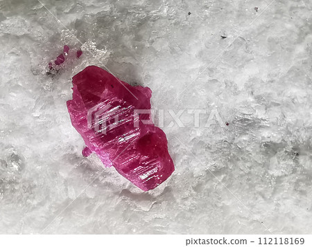 natural ruby mineral texture 112118169