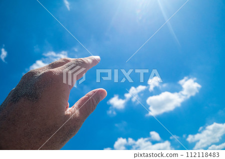 sky, blue sky, solar 112118483