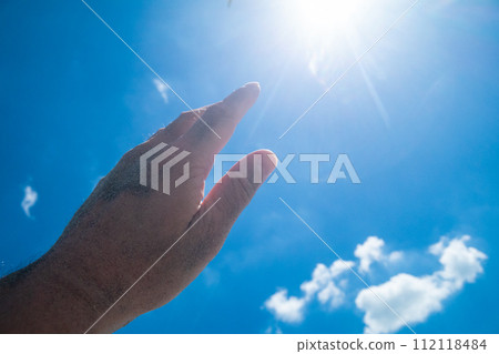 sky, blue sky, solar 112118484